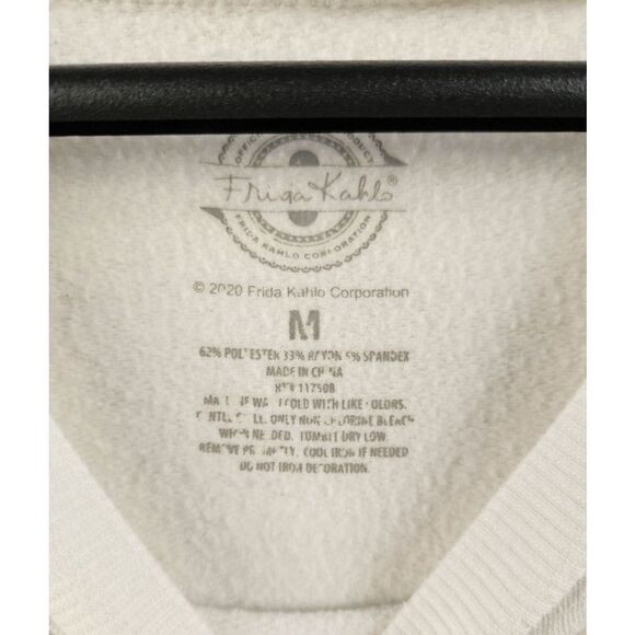 Frida Kahalo Corporation‎ Official Embroidered Oversized Sweatshirt Size M - Picture 4 of 11